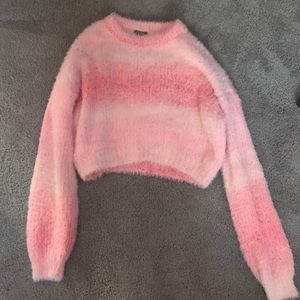Pink sweater